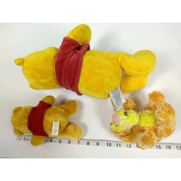 Disney Baby Winnie The Pooh 14” Stuffed Animal Plushie+Eeyor+Piglet+Tigger 5-SET - Picture 7 of 12